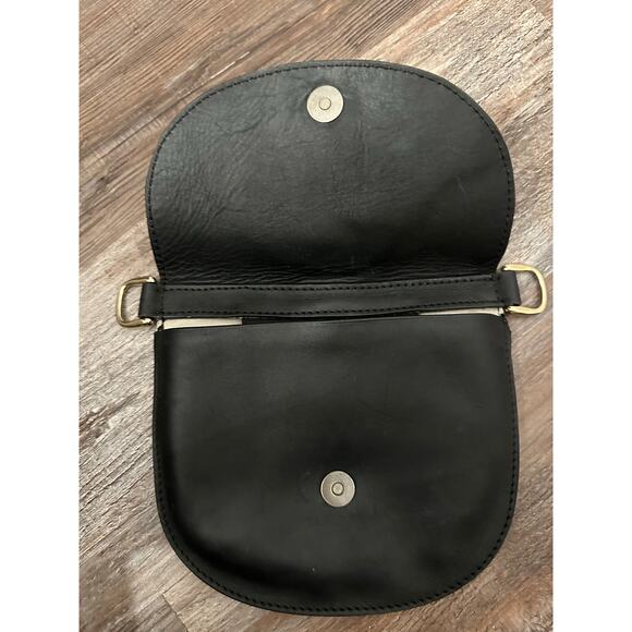 ABLE Fozi Slim Satchel Leather Snake print purse - Picture 3 of 5